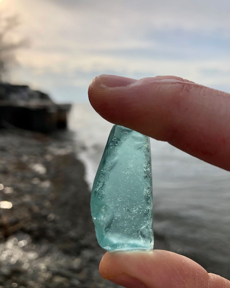 Hunt for some Lake Erie diamonds (aka beach glass)!