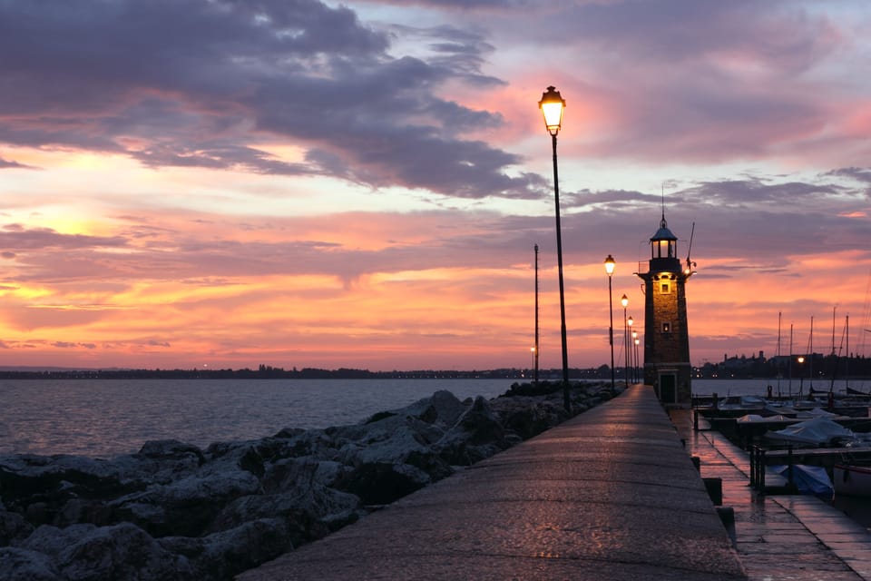 Sunset at Desenzano del Garda