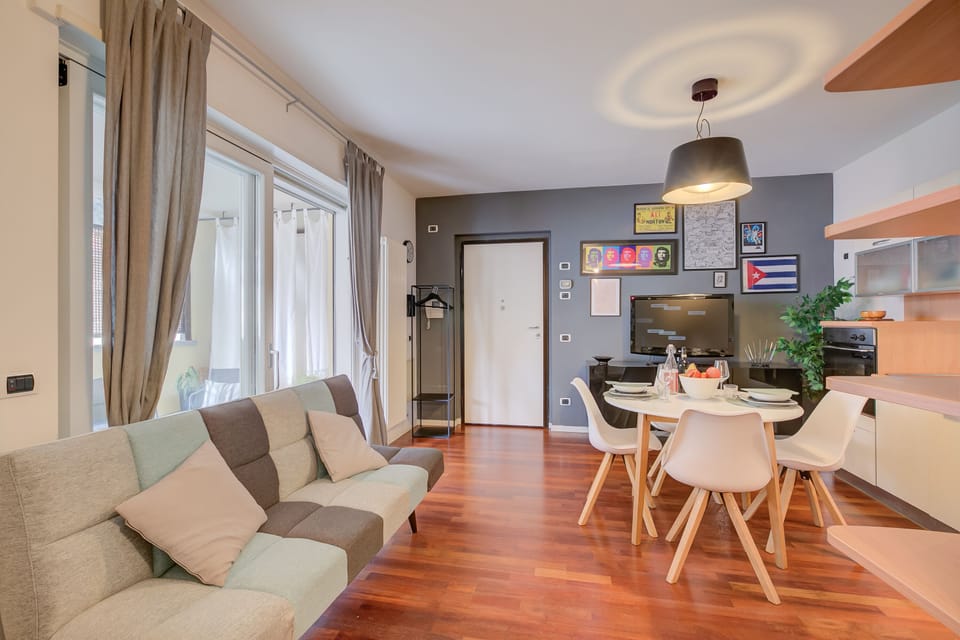 Living and dining room
