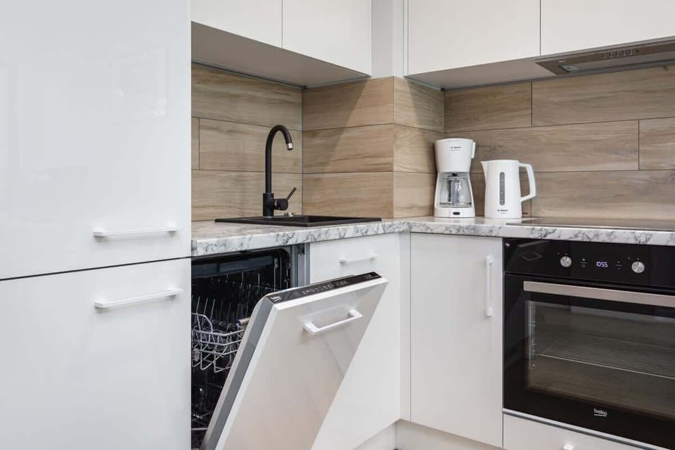 The dishwasher that ensures easy cleanup after meals.