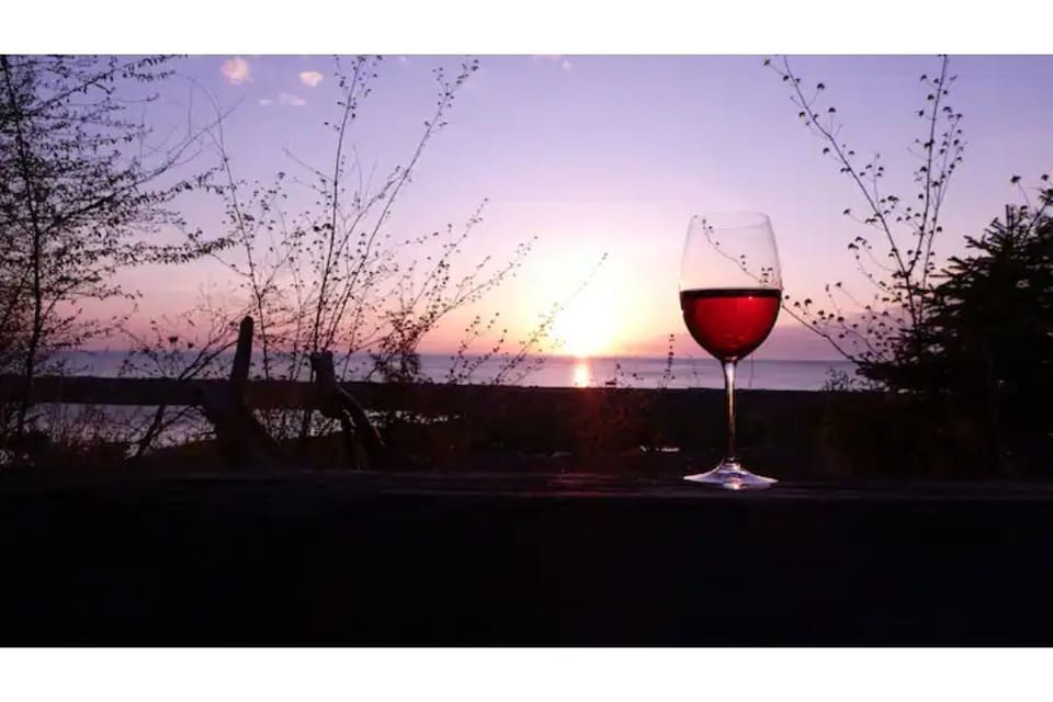 Beautiful Sunset views from just outside the home