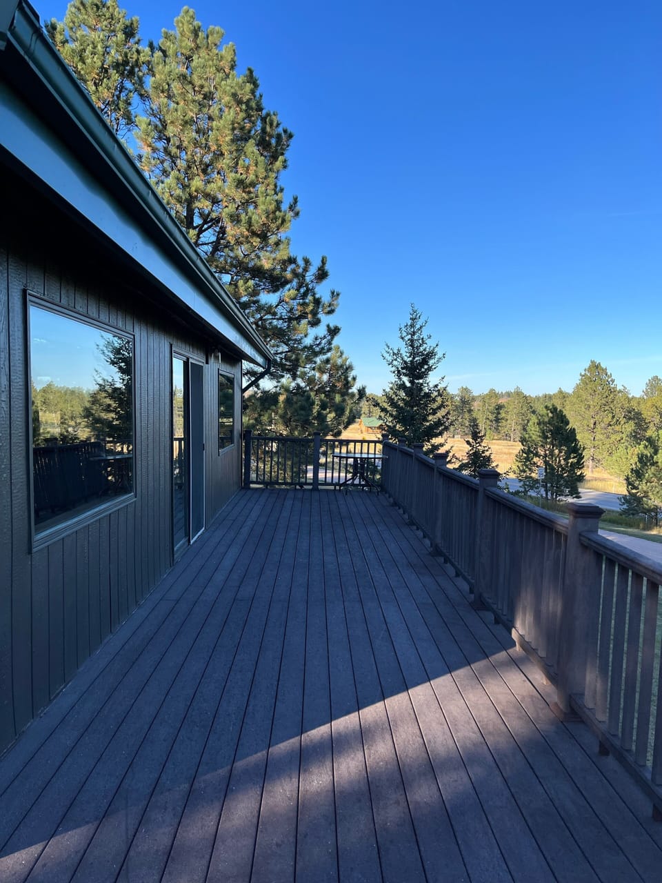 Perfect spot for early birds catching the sunrise & night owls watching stars.