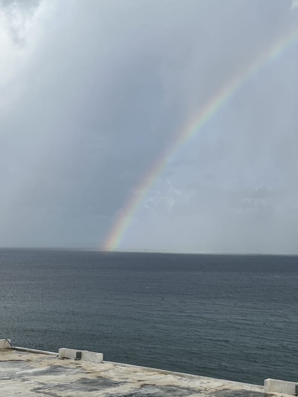Rainbow on Buck Island.!