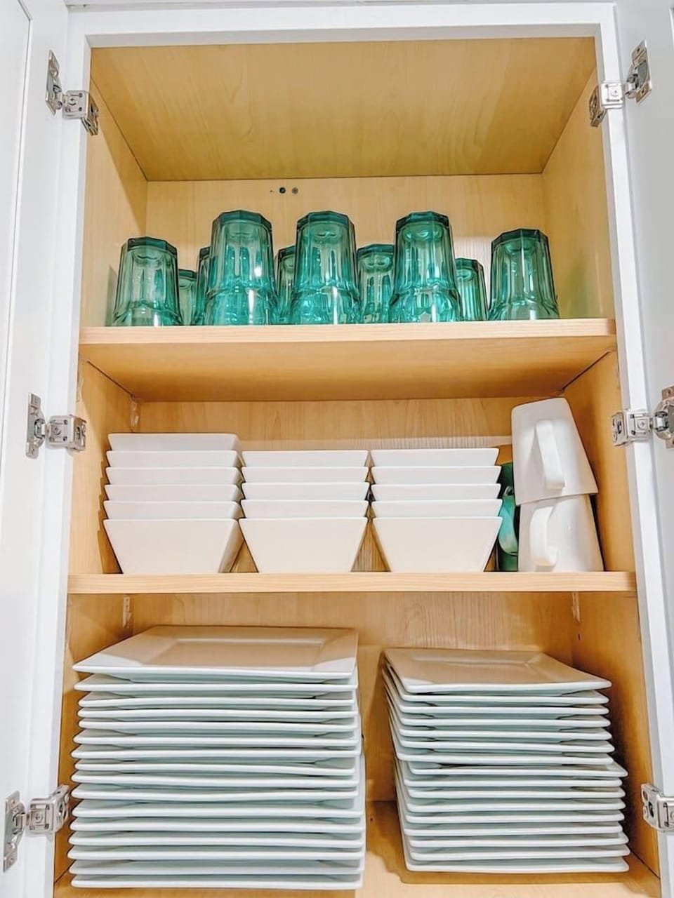 Kitchen is fully stocked with all you need.