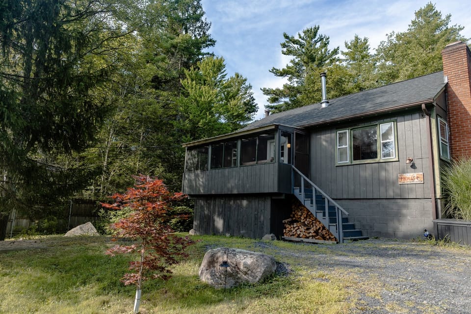 House on the edge of the forest 