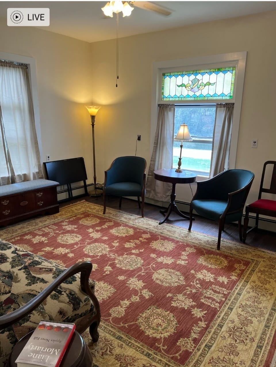 Sitting Room with view of River