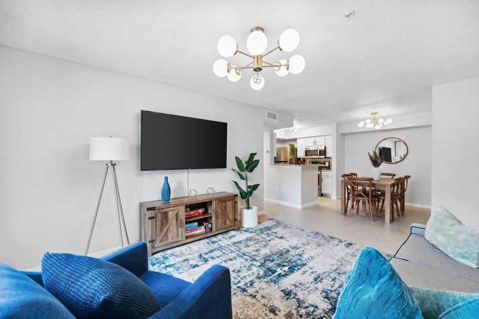 Open concept living space
