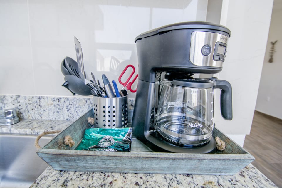 Drip coffee provided
