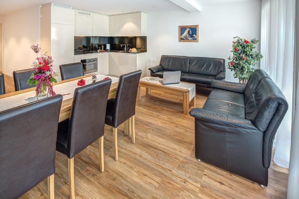 Living room and Kitchen