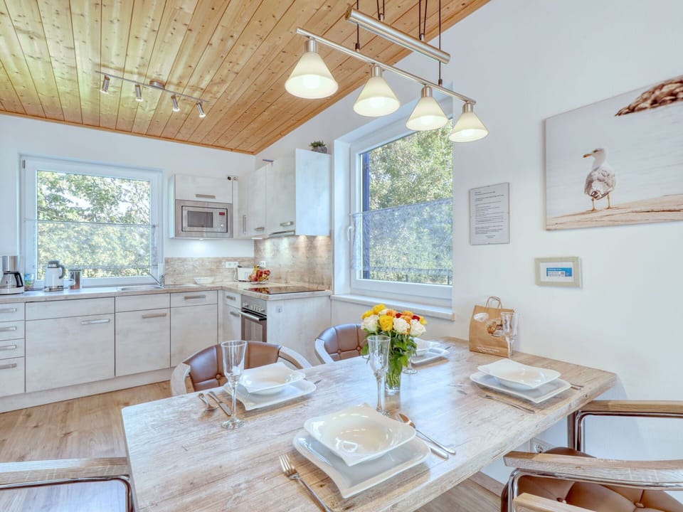 Table, Furniture, Property, Cabinetry, Wood, Plant, Interior Design, Sink, Window, Flower