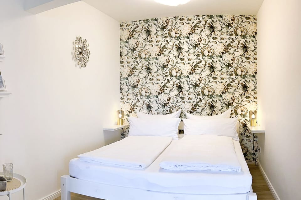 bright sleeping area