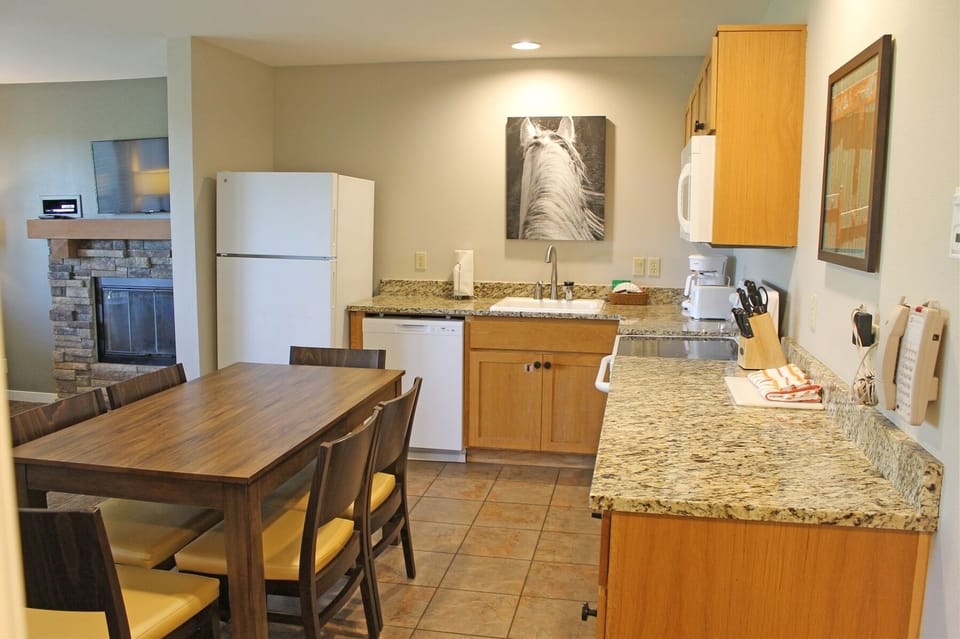 The Open area starts with the Kitchen and Dining