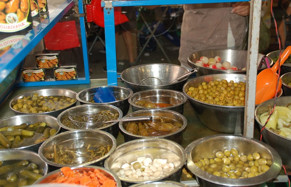 Local market delicacies