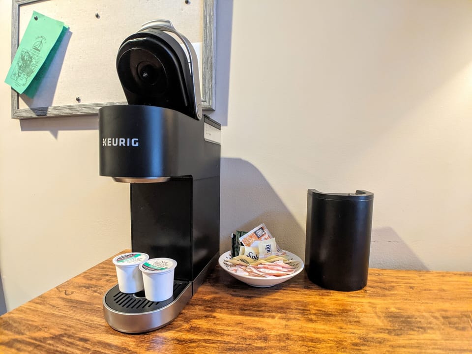 Make your coffee at our great coffee bar!