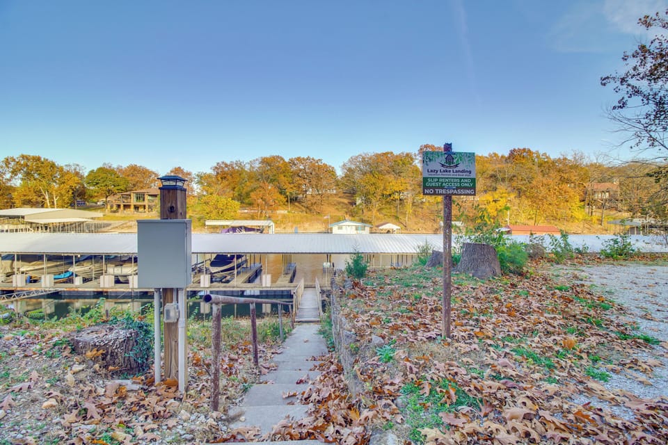 Boat Dock & Slip | Pontoon Rental Available w/ Request