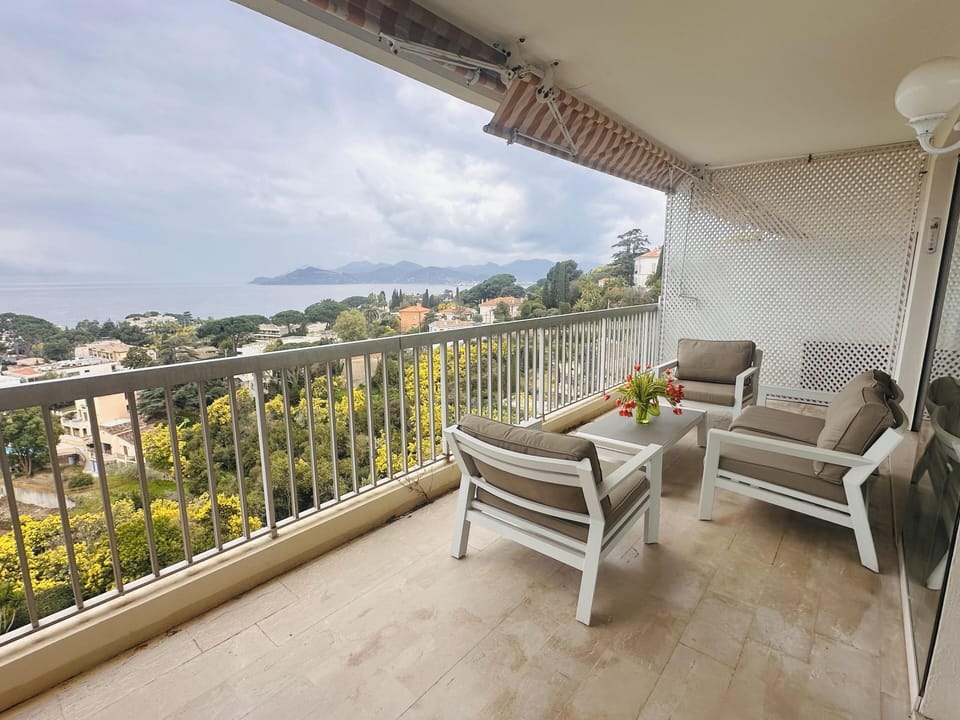 Sea views from the terrace