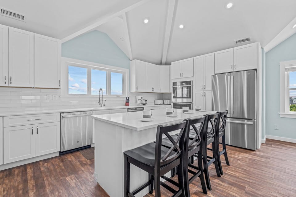 A kitchen to delight both chefs and tasters alike.