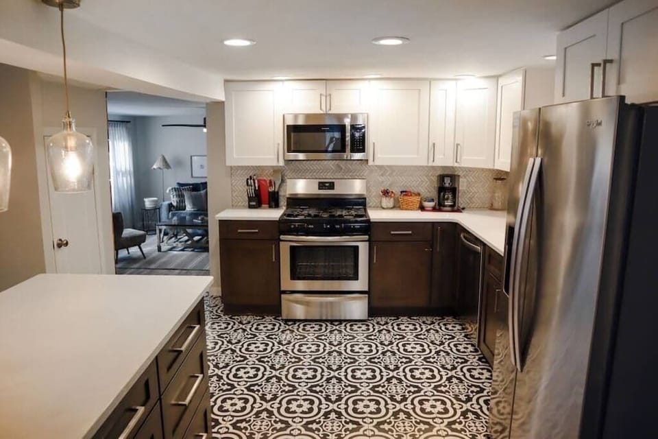 Stocked kitchen