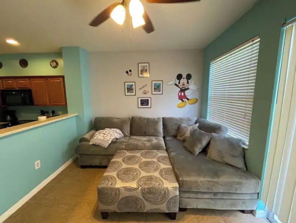 Oversized ottoman and sectional