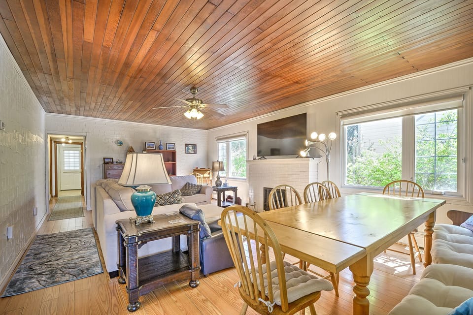 Living Room and Dining Room