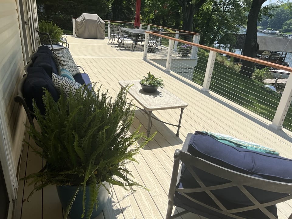 expansive deck