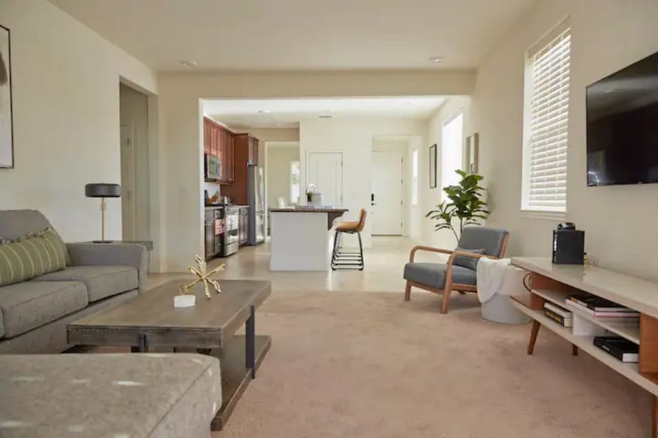 Family Room | Central A/C | Mountain Views
