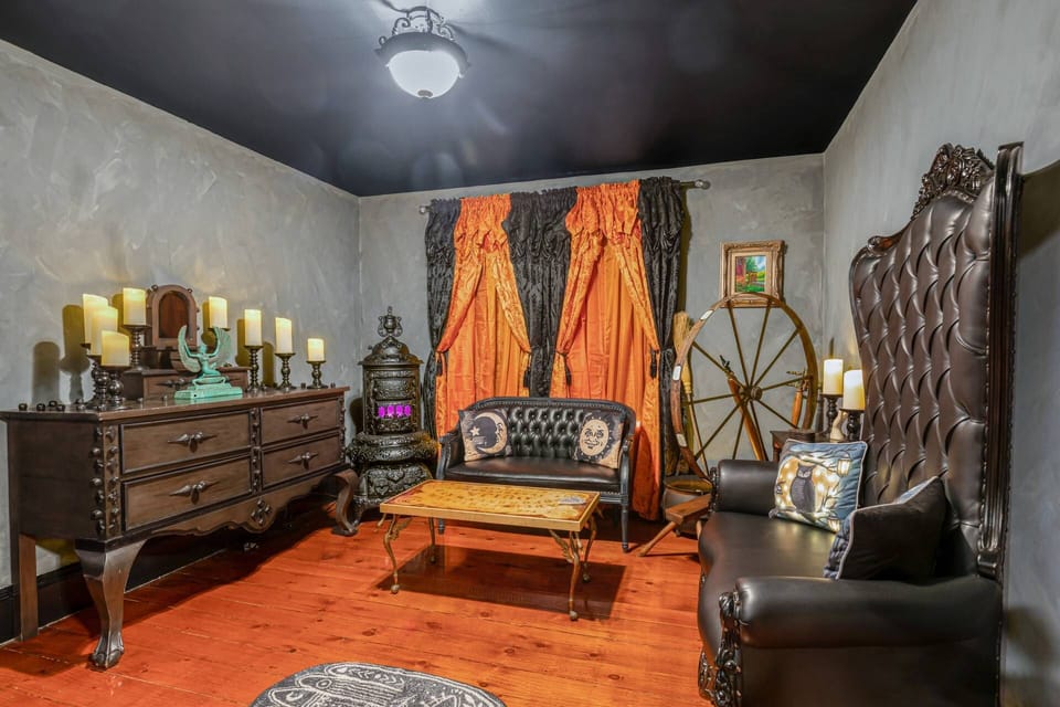 Welcome to the Hauntingly Magical Spirit Parlour in the Warlock House.