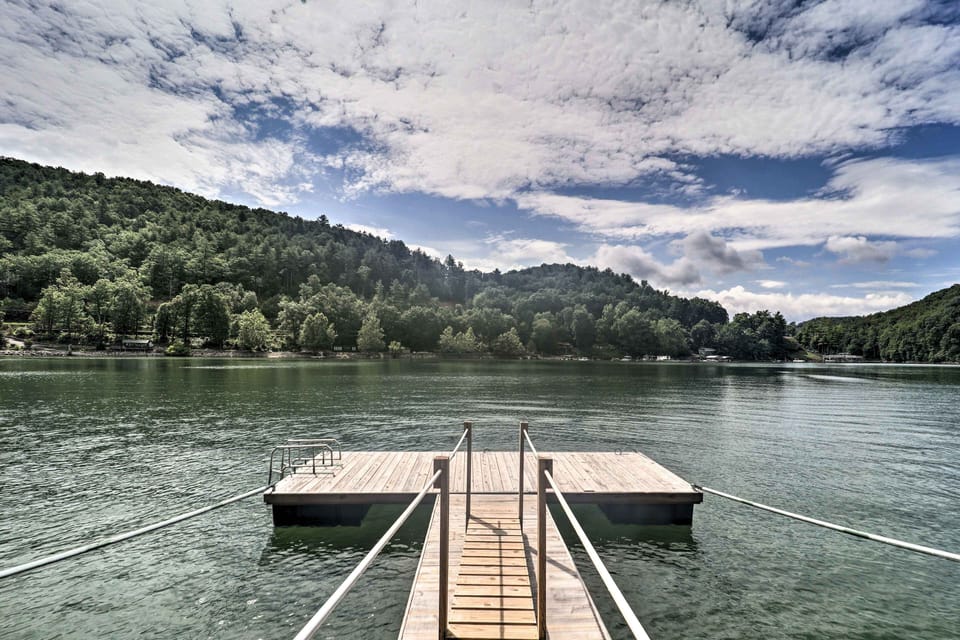 Direct Access to Watauga Lake w/ Private Boat Dock