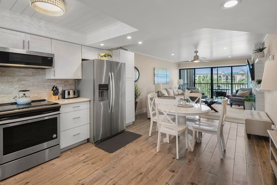 Open Kitchen and Living area
