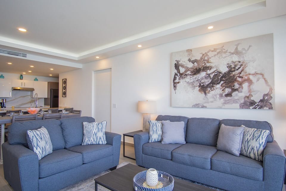 sofas in living room