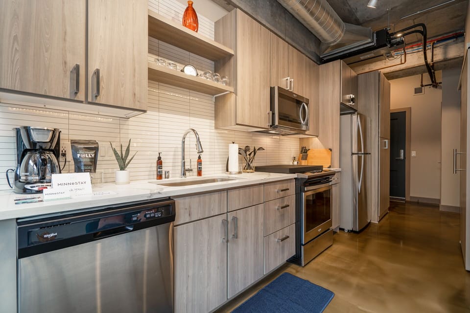 Stainless appliances