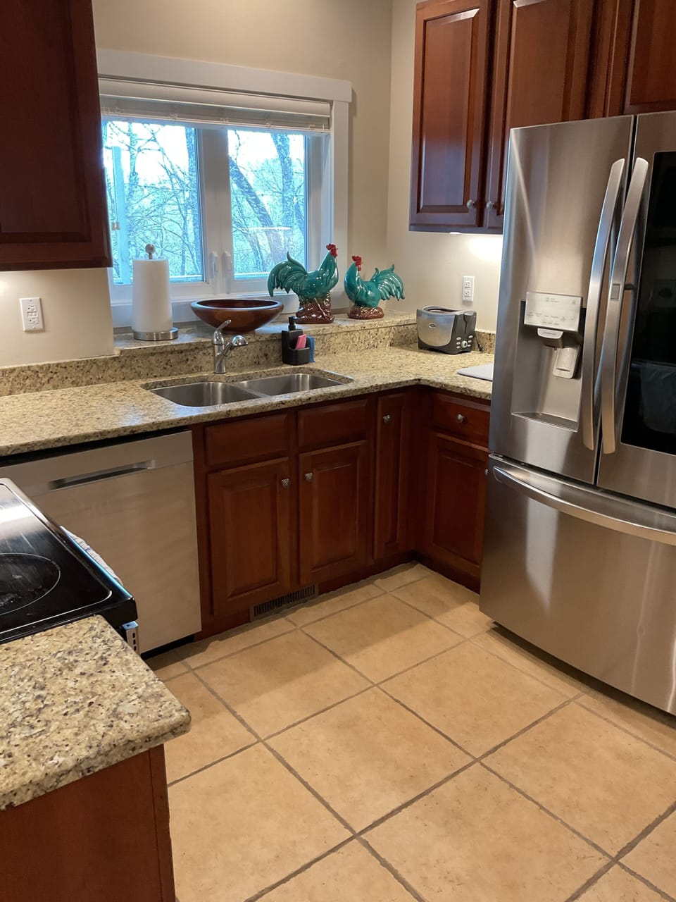 Well stocked kitchen