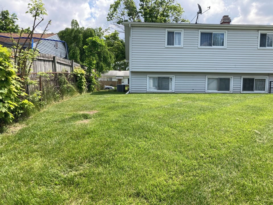 Fenced Backyard 