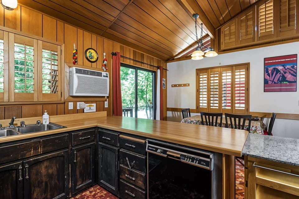 Indoors, Hardwood, Sink, Kitchen, Chair