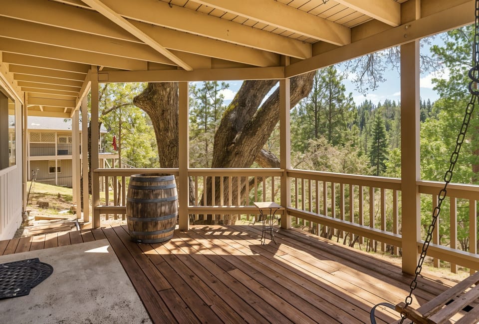 Building, House, Porch, Deck, Indoors