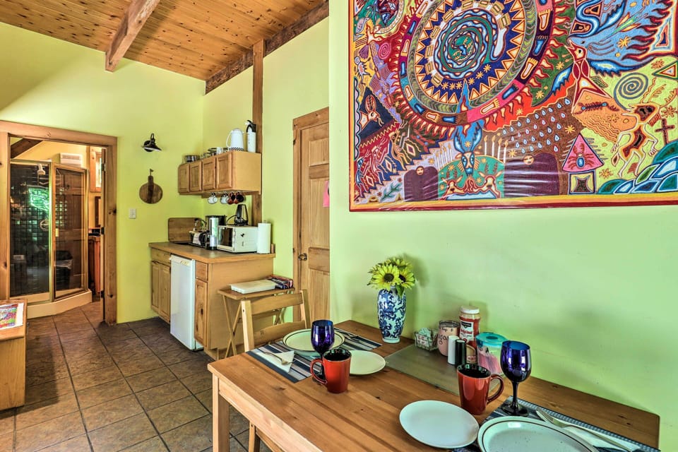 Kitchen | 2nd-Floor Studio Apartment | Peaceful Setting | Pet Friendly w/ Fee