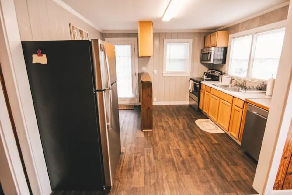 Kitchen please note there is not a kitchen table I do provide a small TV table