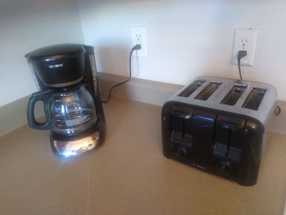 Coffee Maker and Toaster
