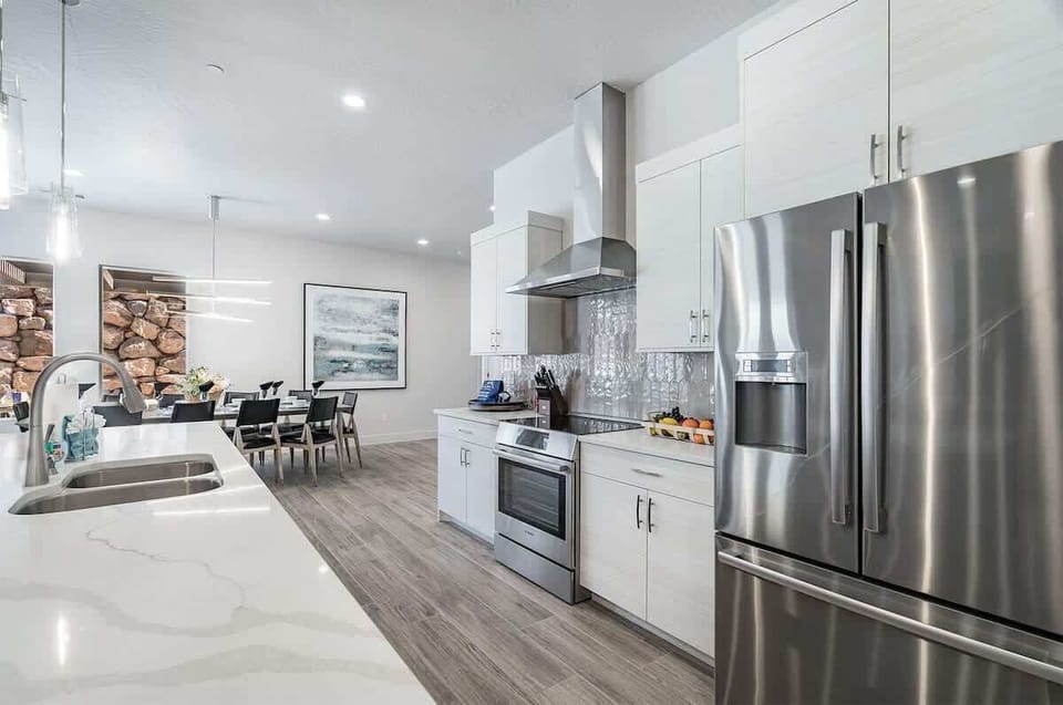 Gorgeous kitchen for enjoying meals together