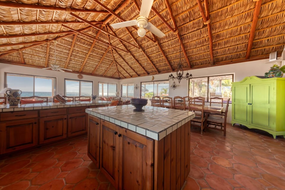 Cook & serve food with immaculate views in the background.