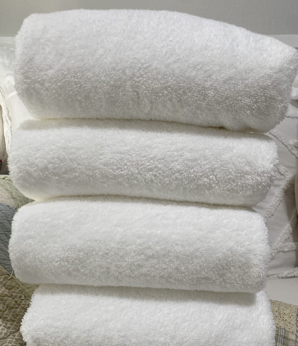 Clean, posh, and puffy towels!