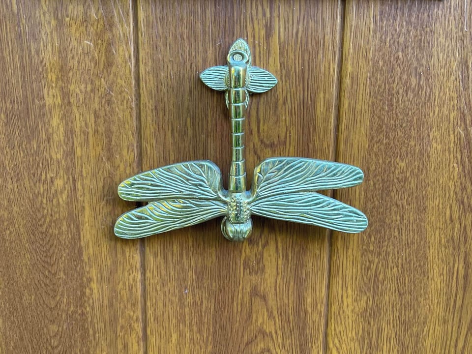 Outdoor area | Dragonfly Cottage - Ballavolley Cottages, Ballaugh