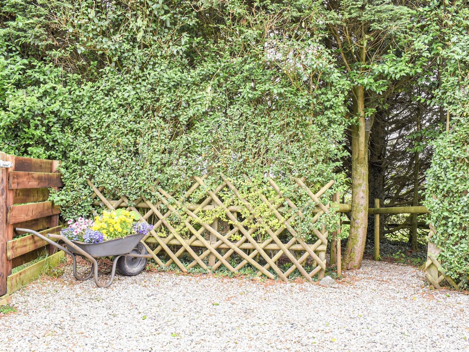 Outdoor area | Little Fern, Sourton Down, near Okehampton