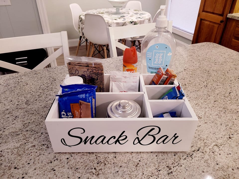Snacks, selection may vary