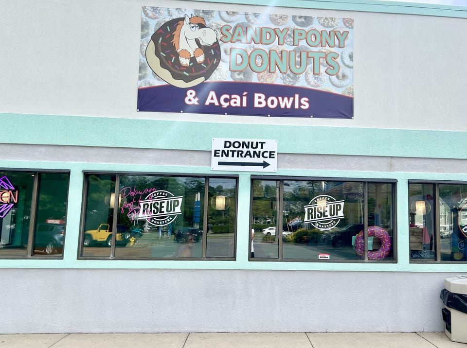 Great donuts steps away from the condo!
