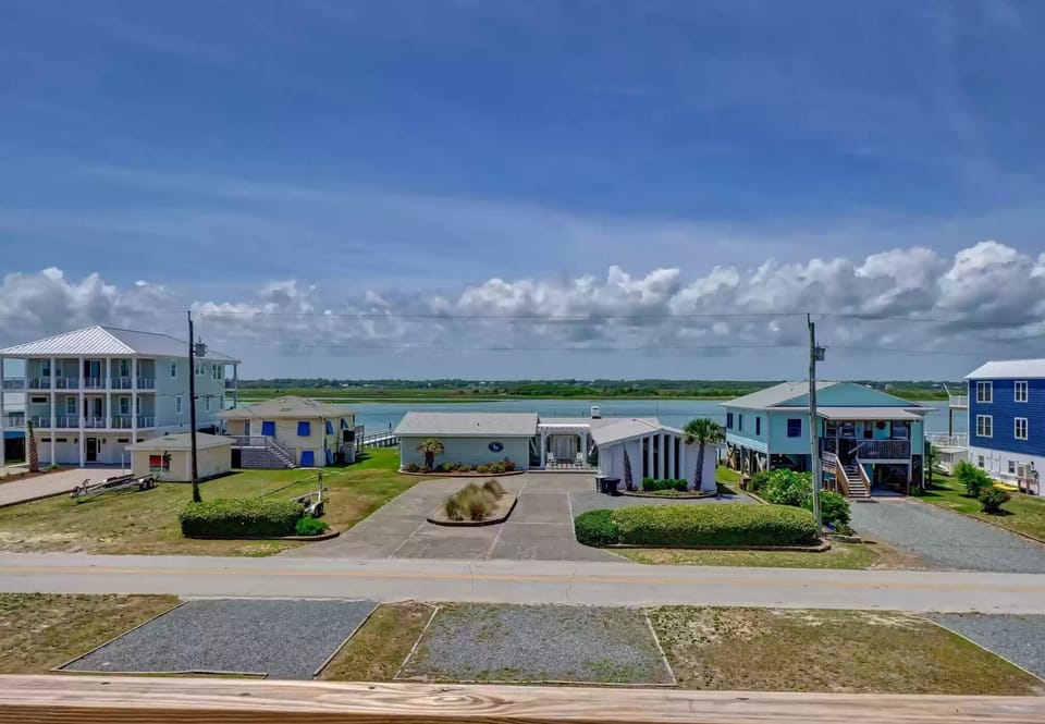 Sound view from second floor back deck.