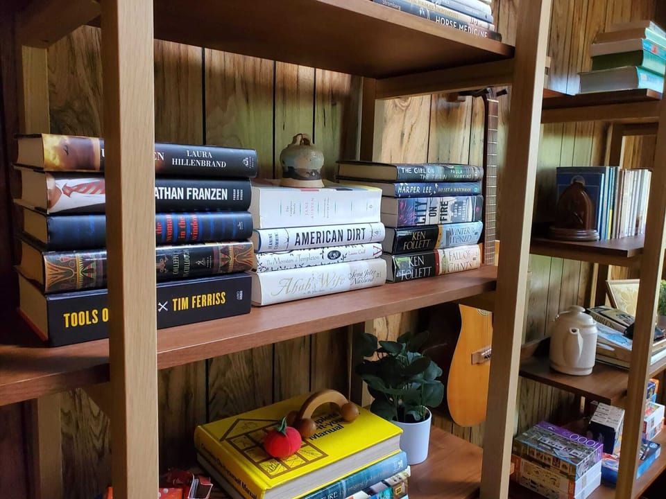 Whether you're a fan of thrilling mysteries, enchanting fantasies, or autobiographies, there's a book here just waiting to captivate you. And, if books aren't your thing, no worries! We've got a collection of games and puzzles to keep you entertainment