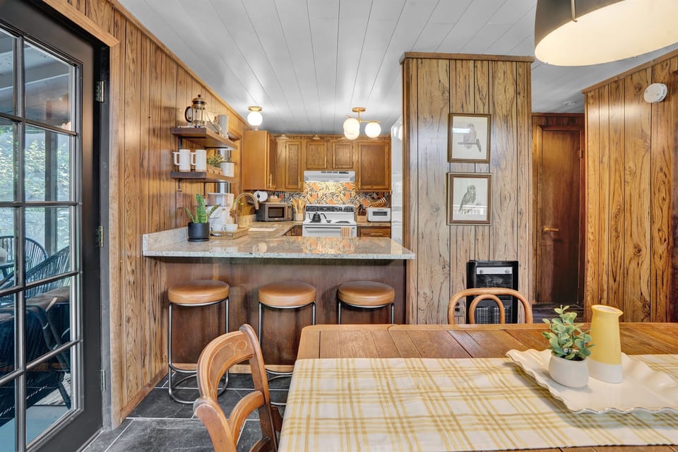 The kitchen and dining room offer the perfect setup for cooking your favorite meals and sharing precious moments with loved ones.