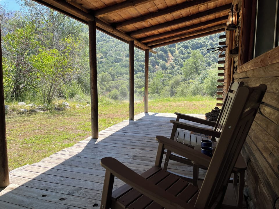 The front porch. 