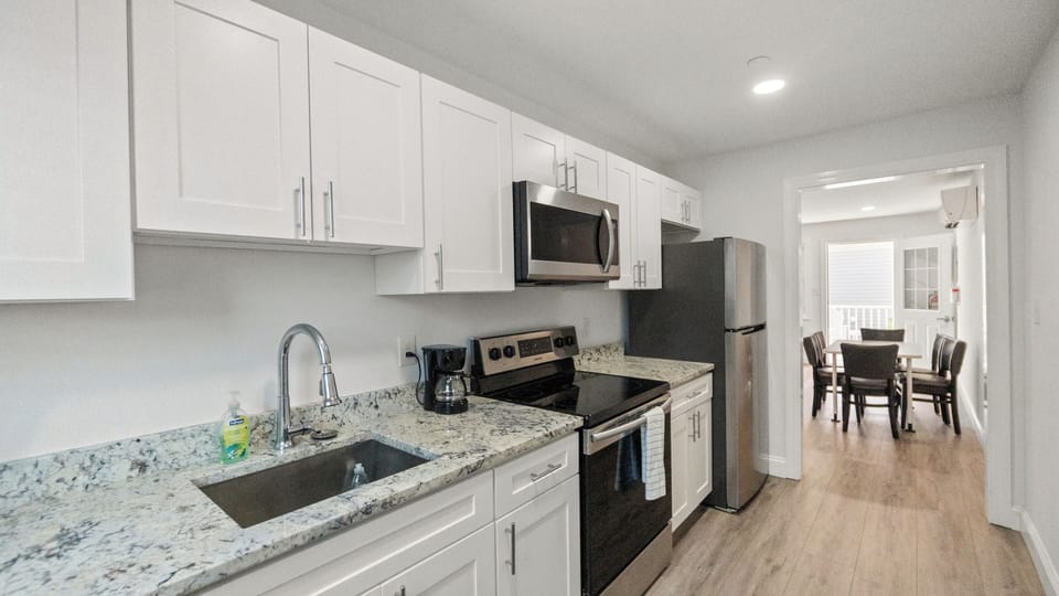 Newly renovated kitchen